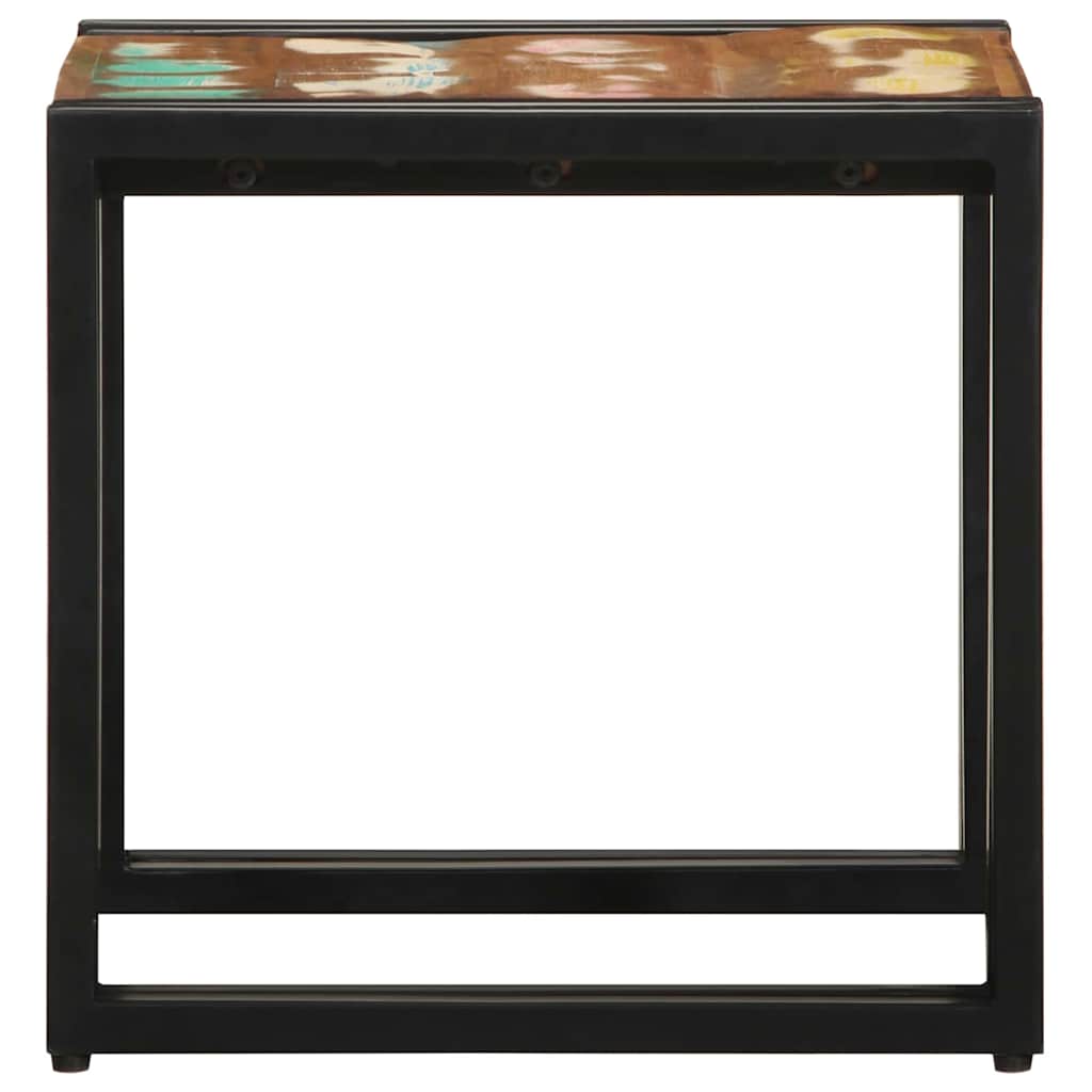 Coffee Table Multicolour Solid Reclaim Wood