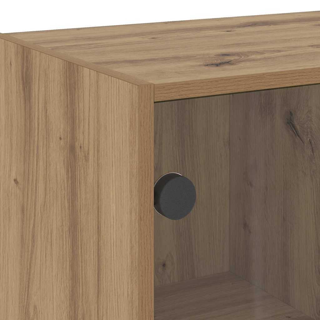 Highboard With Doors 68X37X142 Cm Engineered Wood