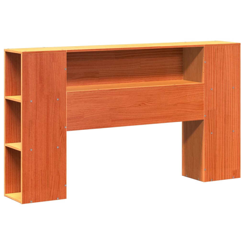 Bookcase Bed Without Mattress Solid Wood Pine