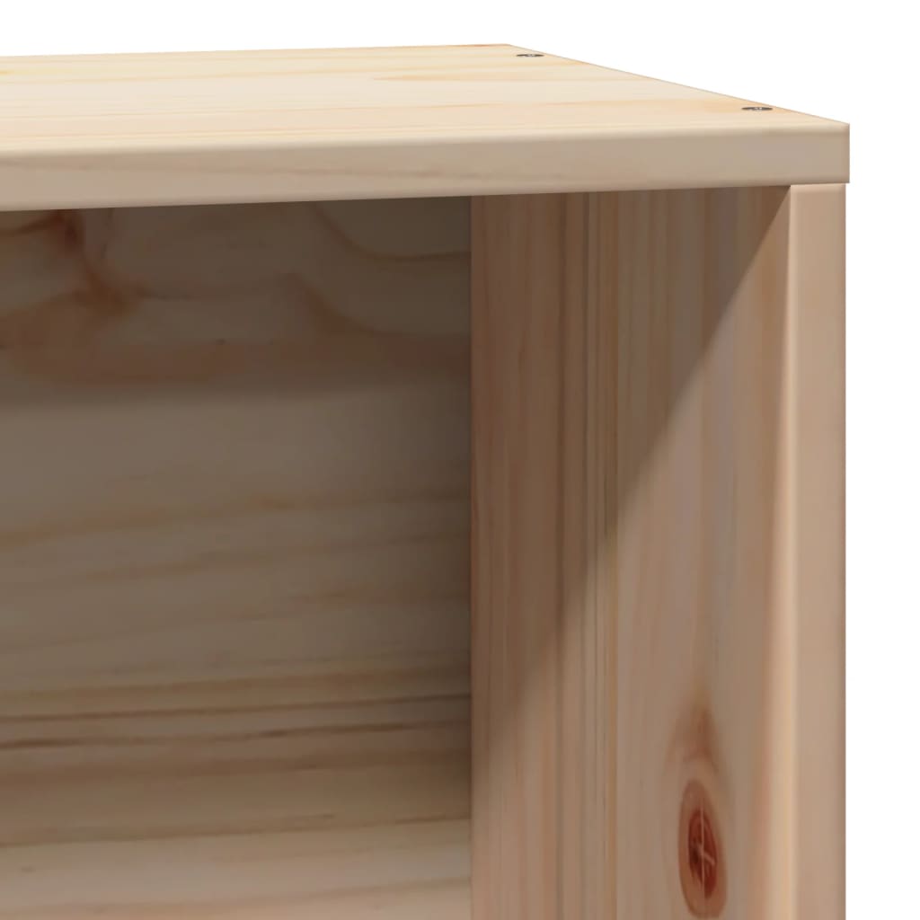 Bookcase Bed Without Mattress Small Single Solid Wood Pine