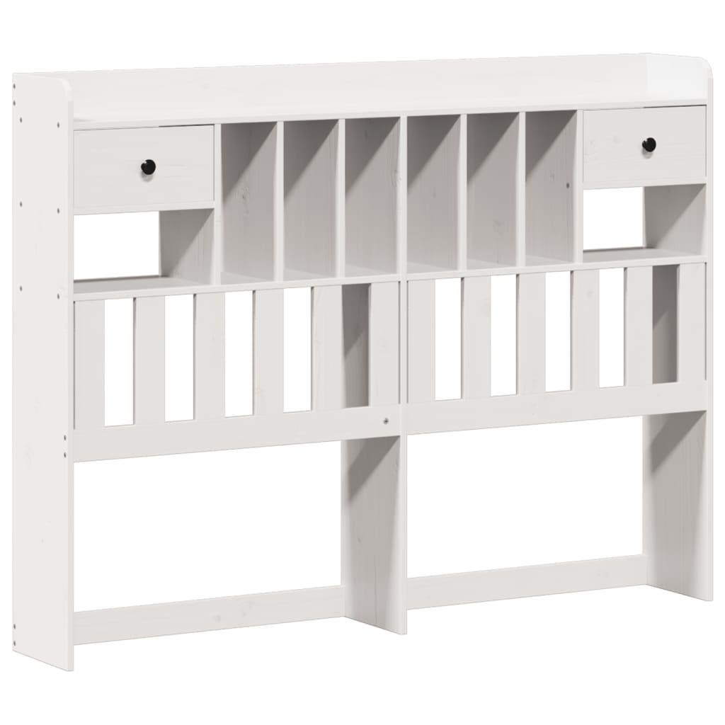 Bookcase Bed Without Mattress Solid Wood Pine