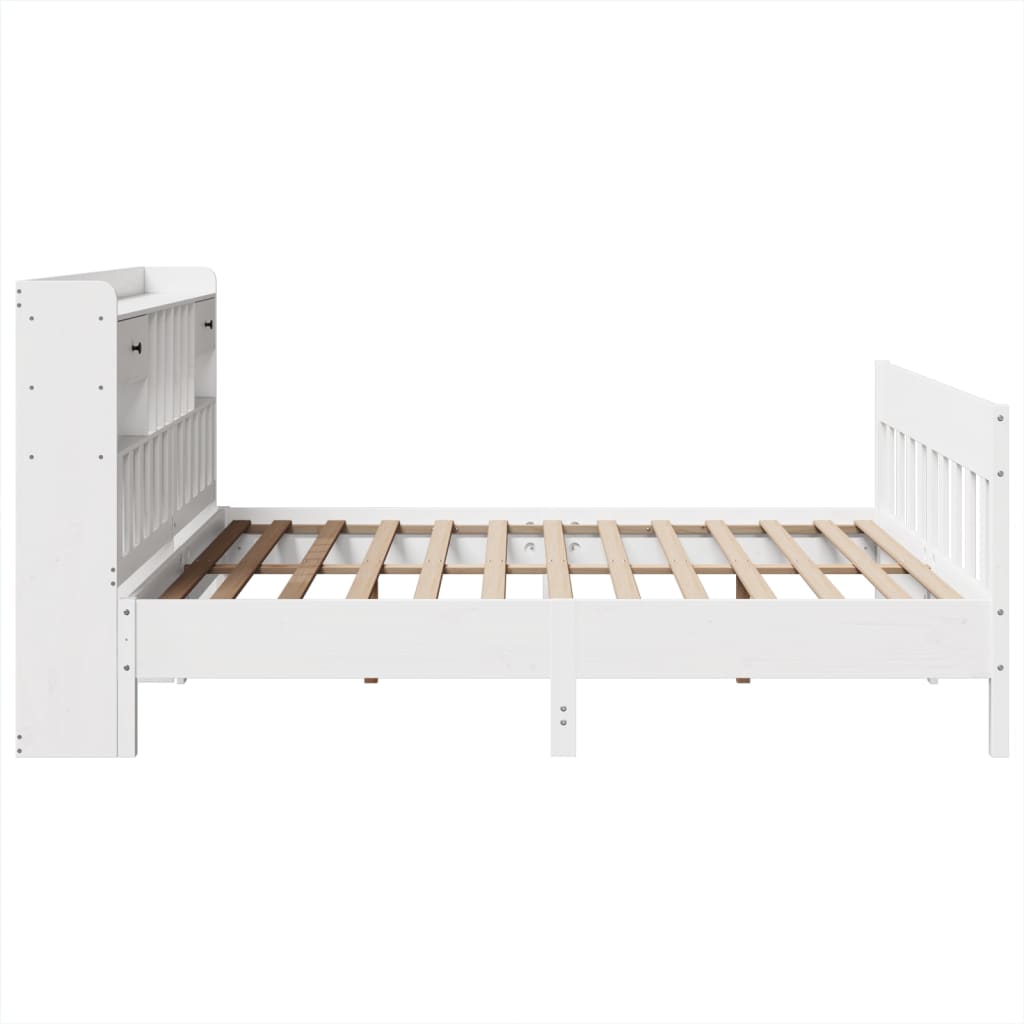 Bed Frame Without Mattress Super King Solid Wood Pine