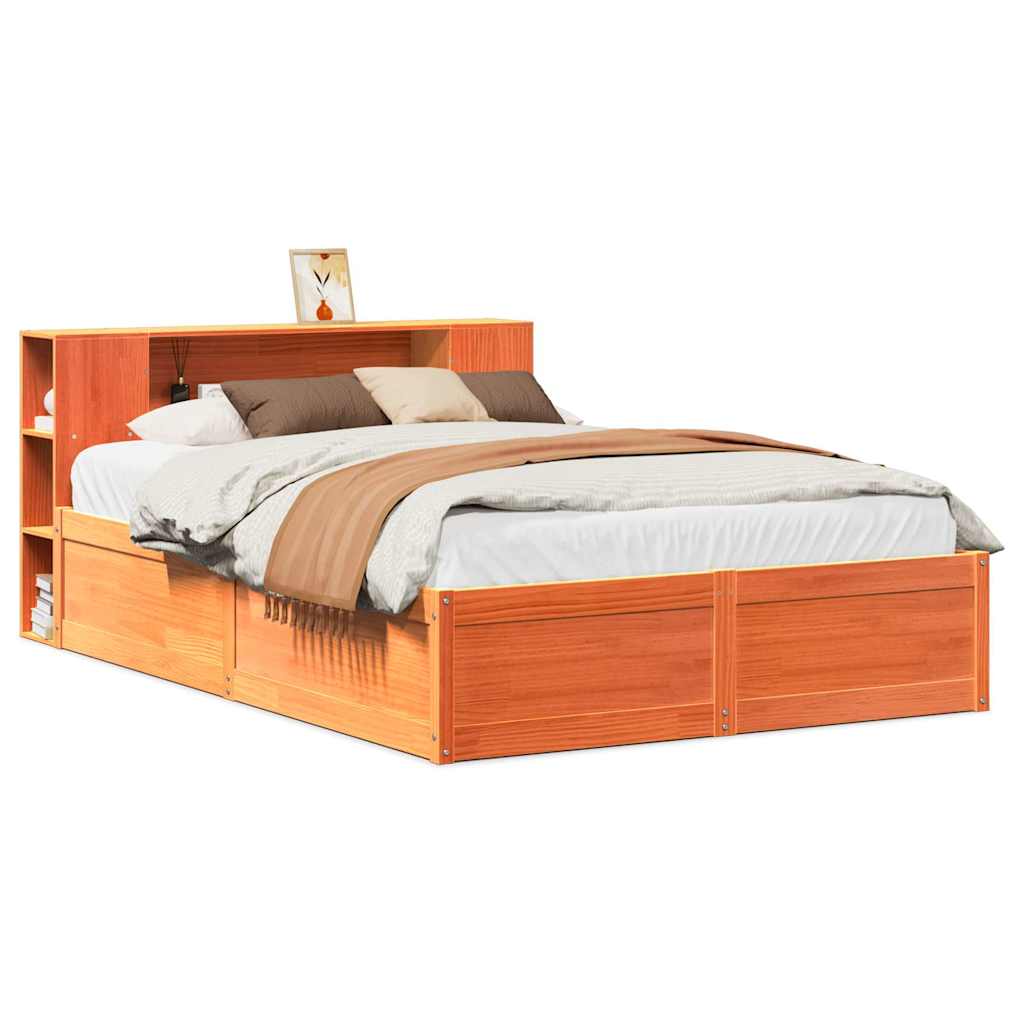 Bed Frame Without Mattress Solid Wood Pine