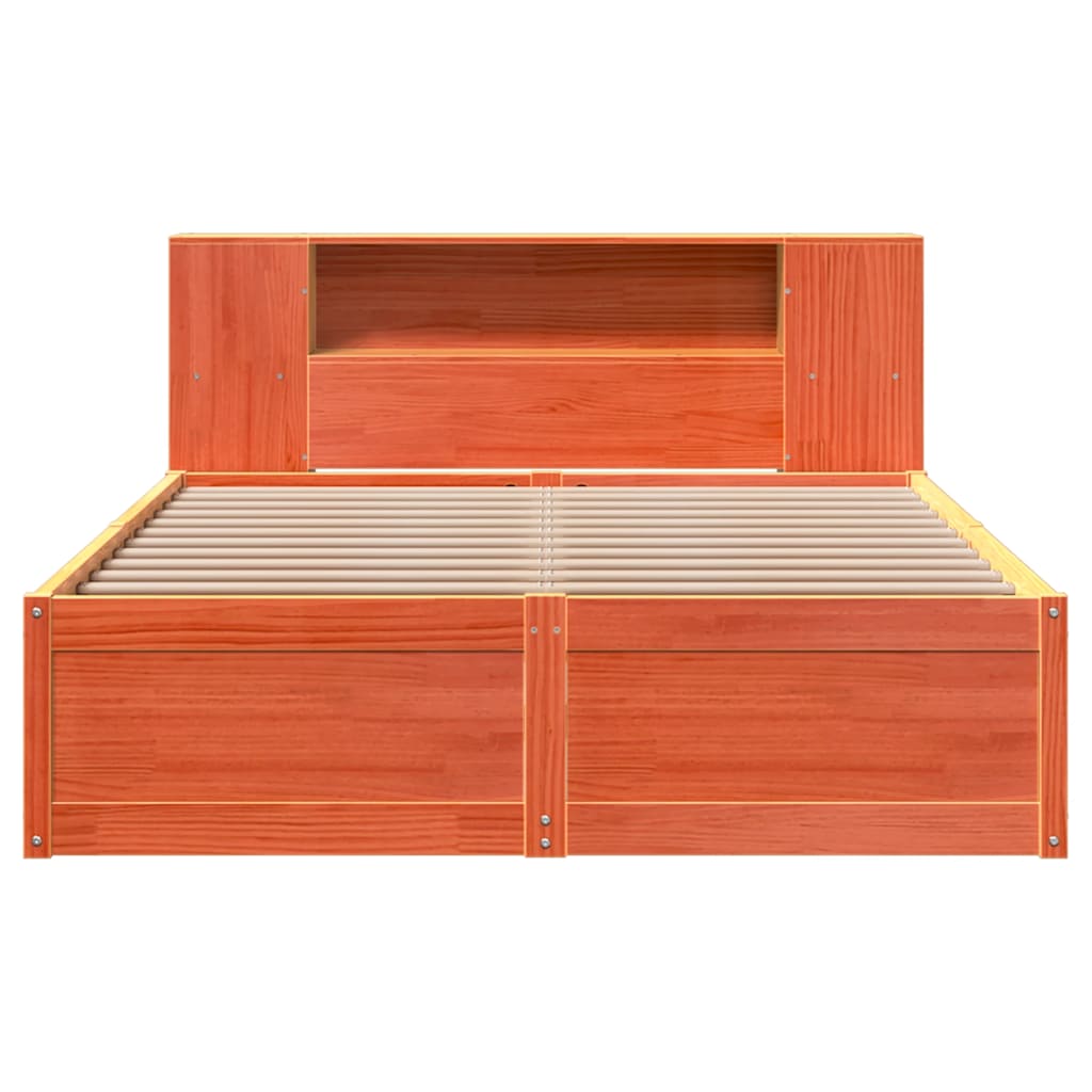 Bed Frame Without Mattress Solid Wood Pine