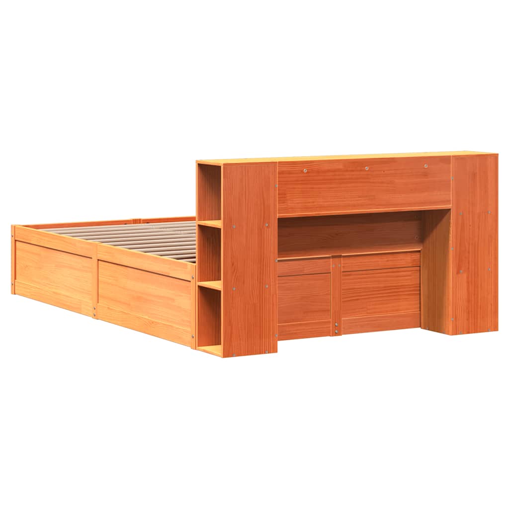 Bed Frame Without Mattress Solid Wood Pine
