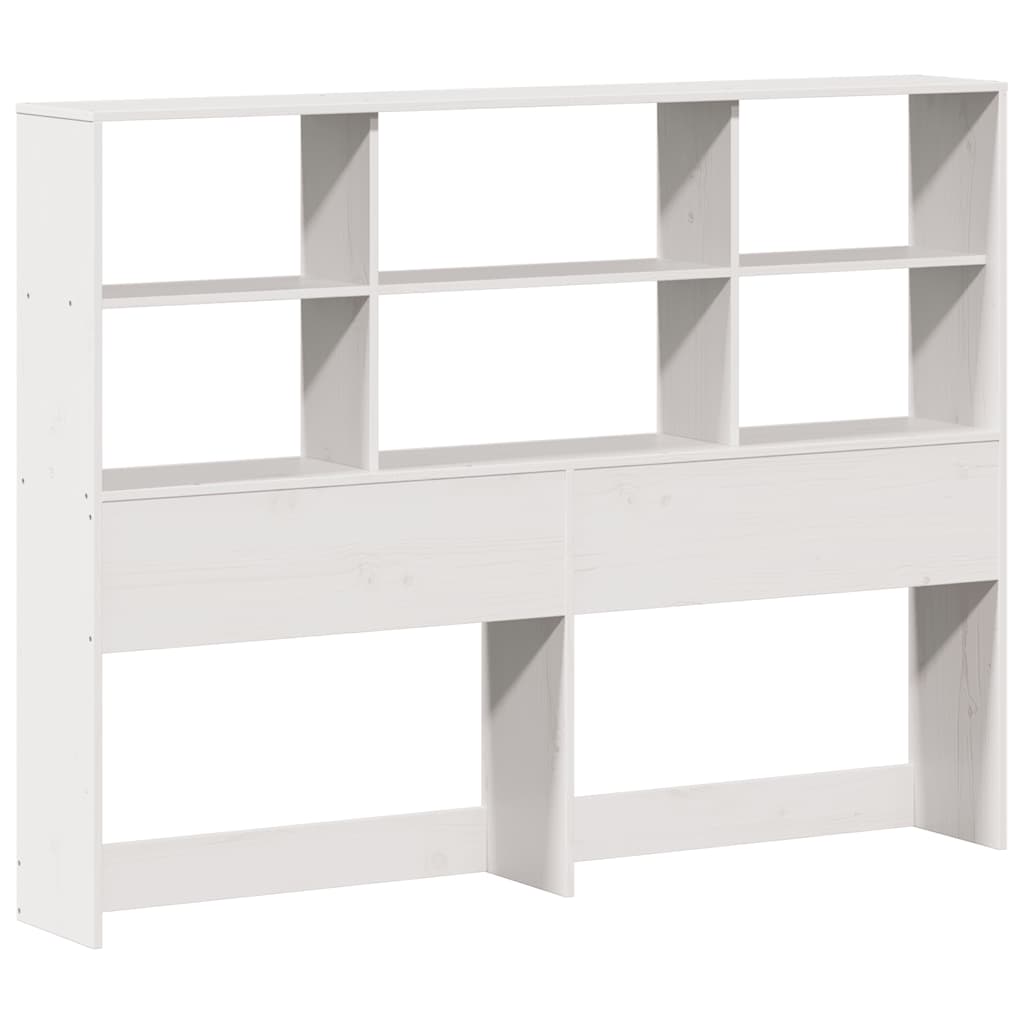 Bed Frame Without Mattress White 160X200 Cm Solid Wood Pine