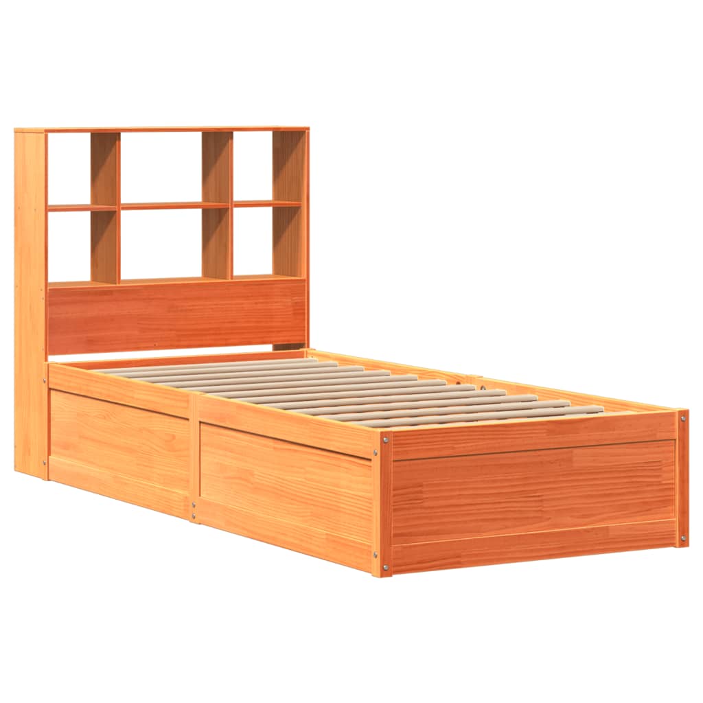 Bed Frame Without Mattress Solid Wood Pine