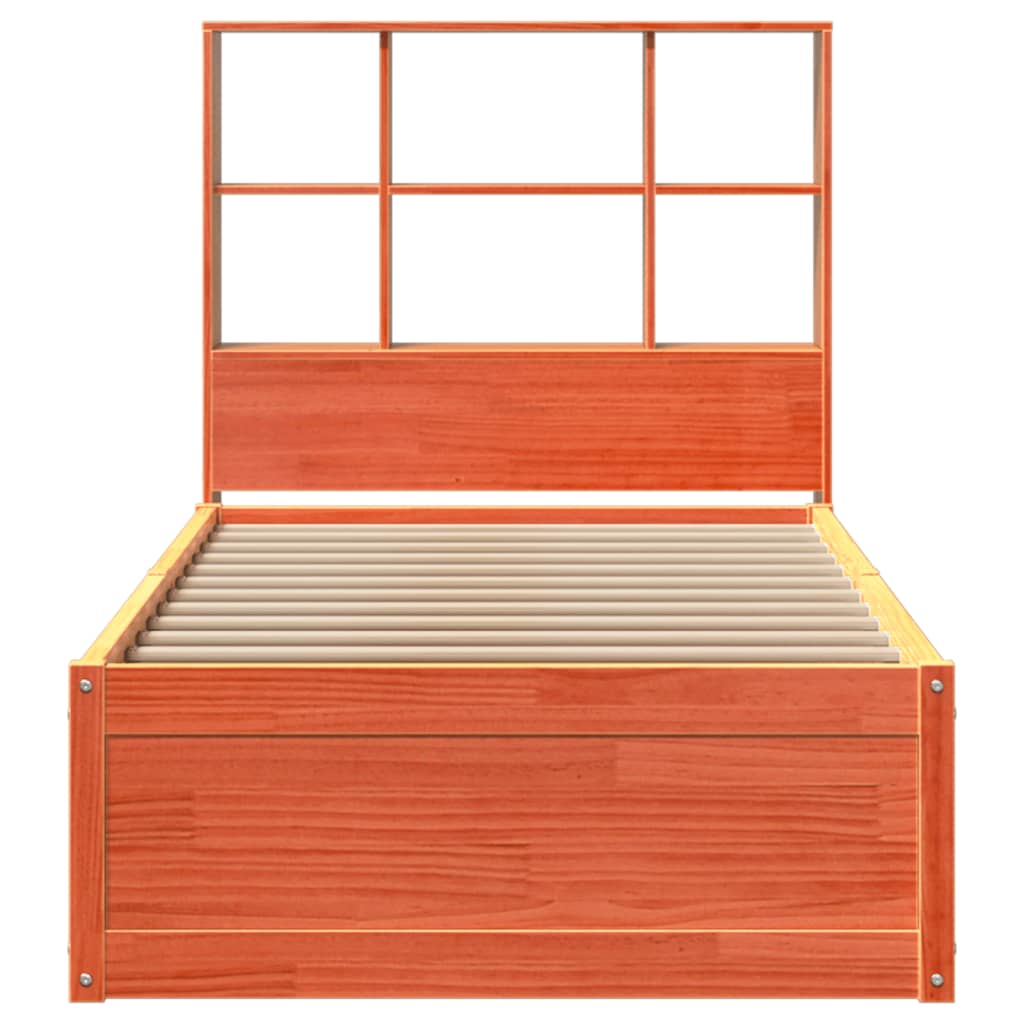 Bed Frame Without Mattress Solid Wood Pine