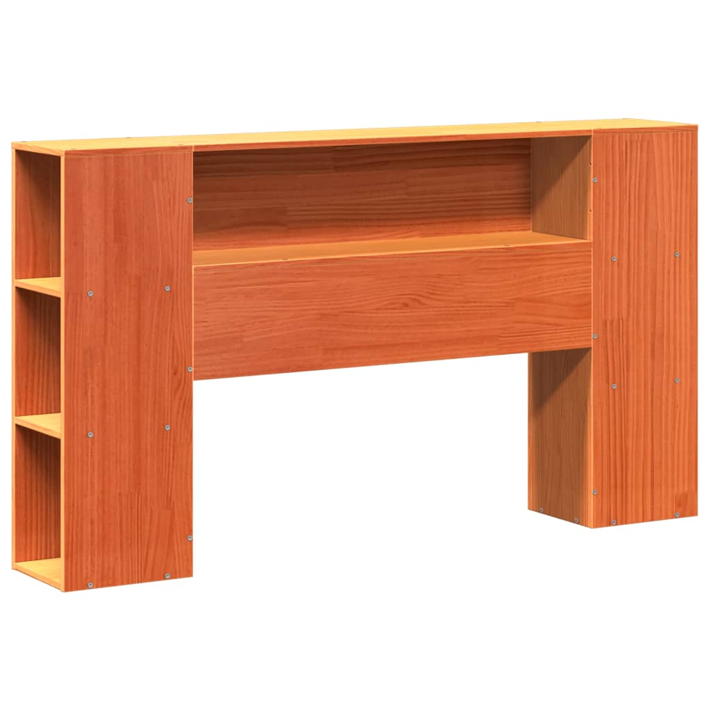 Bookcase Bed Without Mattress Solid Wood