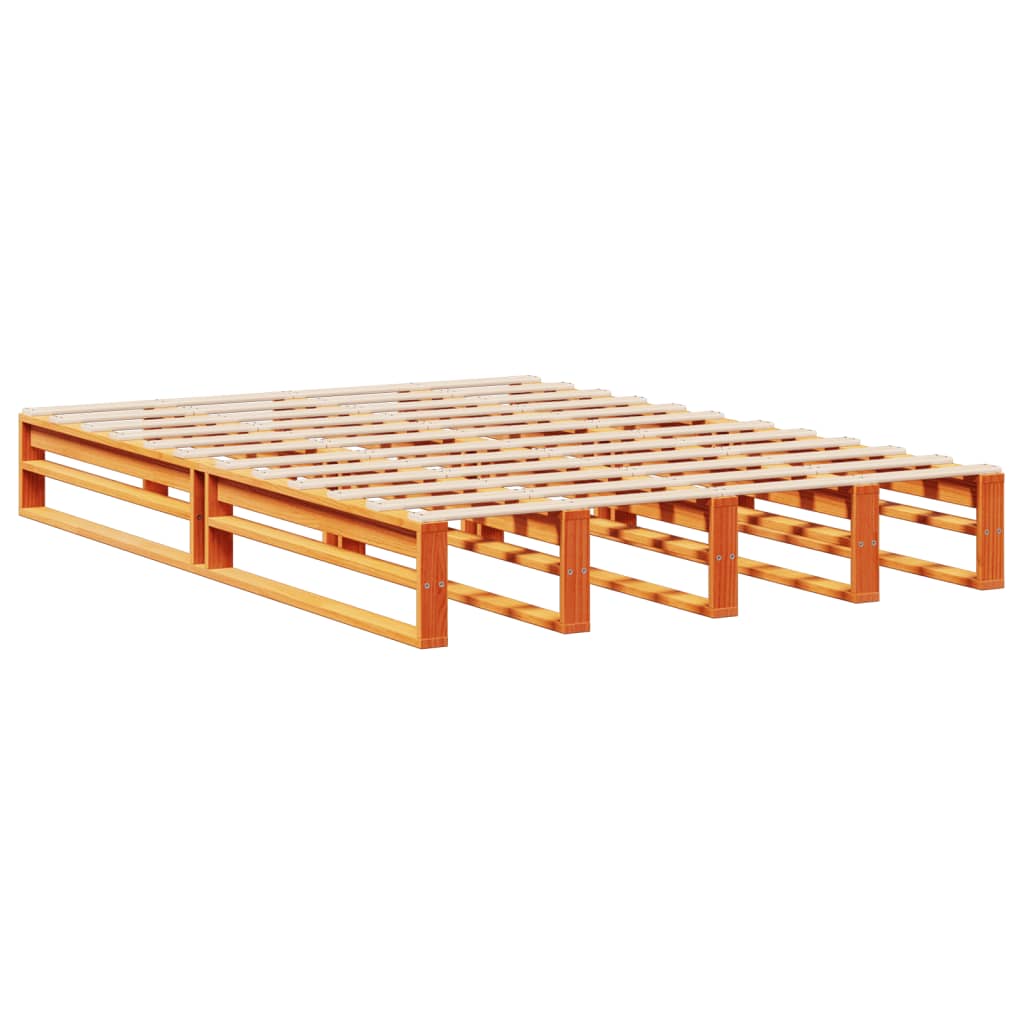 Bookcase Bed Without Mattress Solid Wood