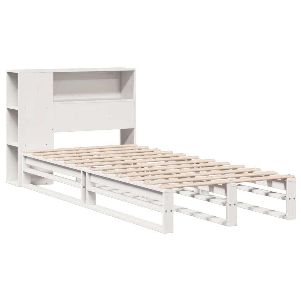 Bookcase Bed Without Mattress Small Single Solid Wood