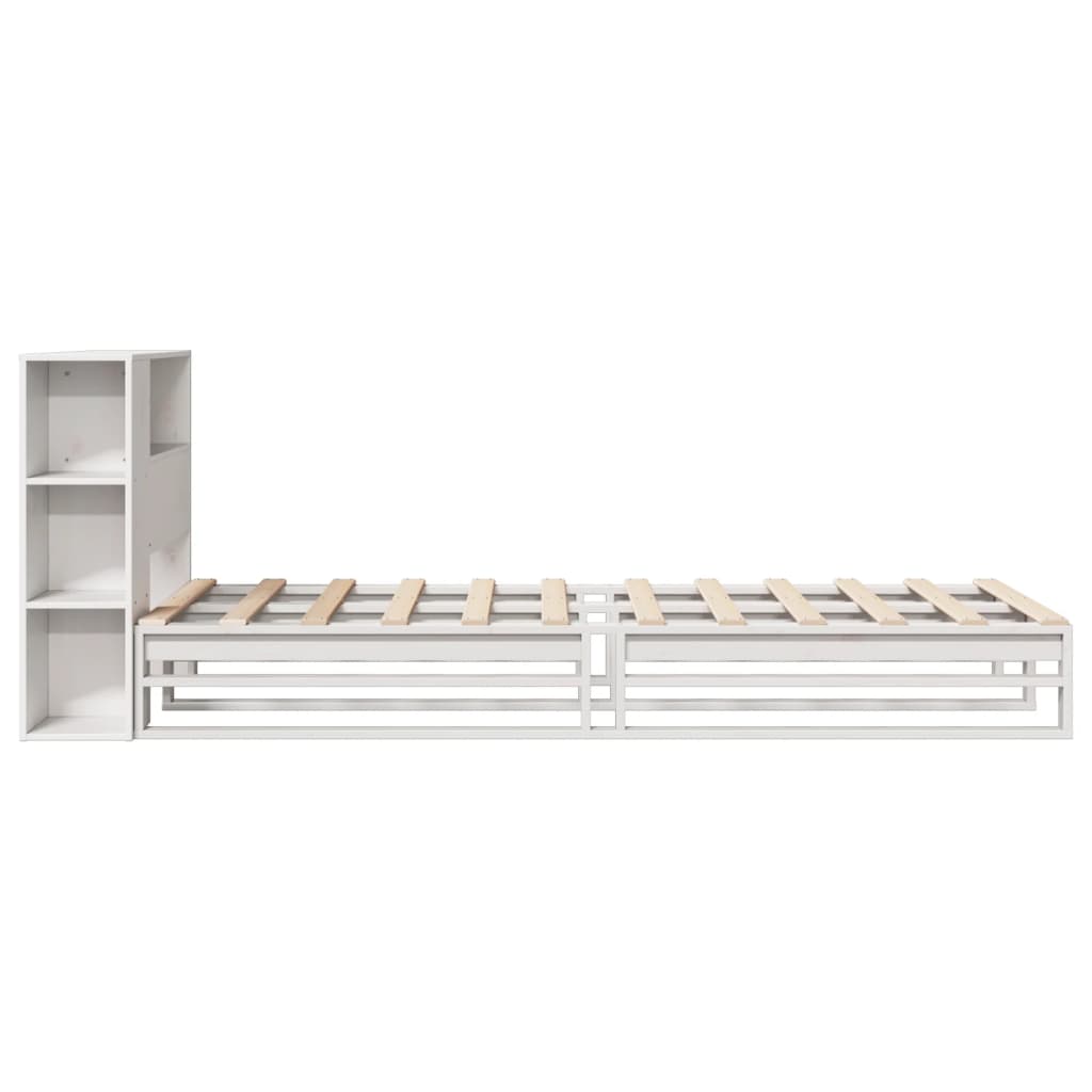 Bookcase Bed Without Mattress Small Single Solid Wood