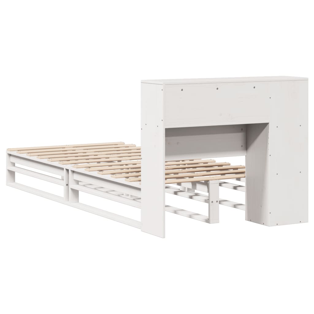 Bookcase Bed Without Mattress Small Single Solid Wood