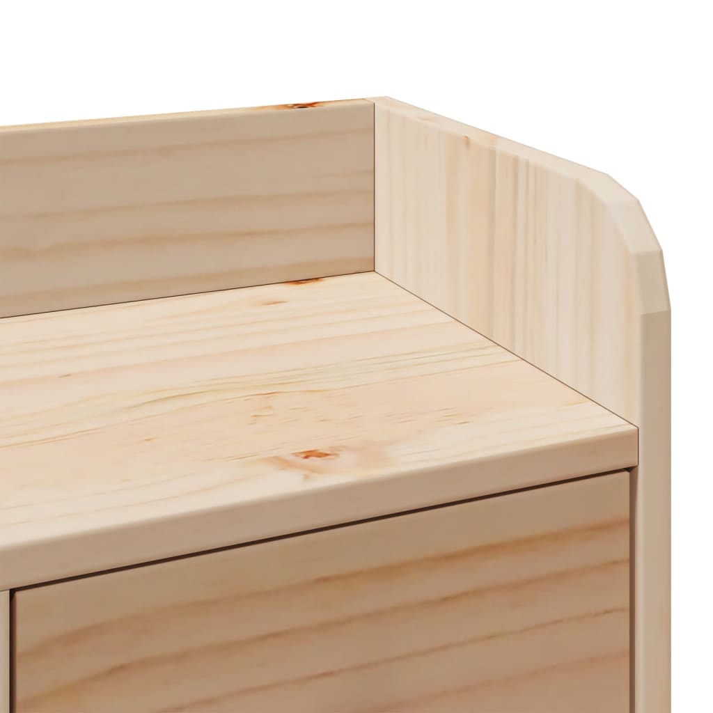 Bookcase Bed Without Mattress Single Solid Wood Pine