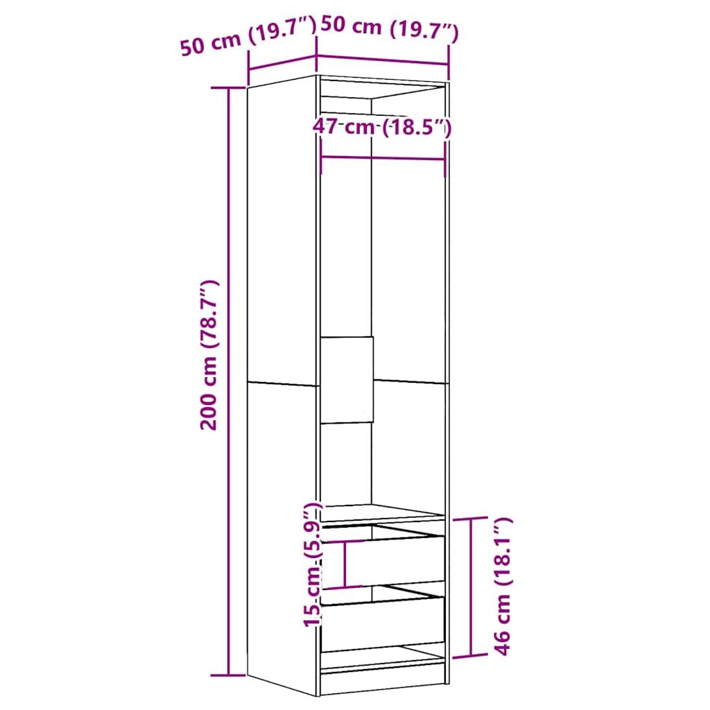 Wardrobe Engineered Wood