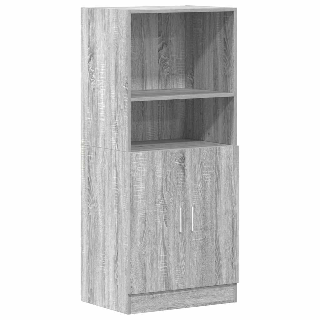 3 Piece Kitchen Cabinet Set Engineered Wood