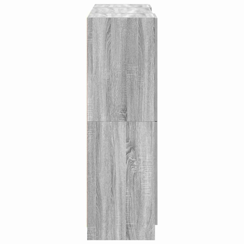 3 Piece Kitchen Cabinet Set Engineered Wood