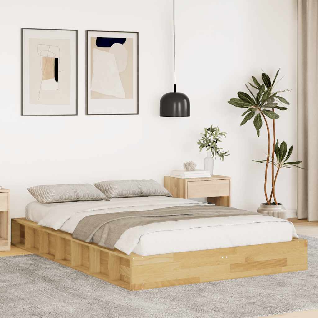 Bed Frame | Oak | Solid Oak Wood | Single | Storage | Bed Frame