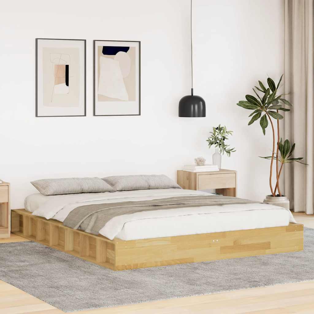 Bed Frame | Oak | Solid Oak Wood | Single | Storage | Bed Frame