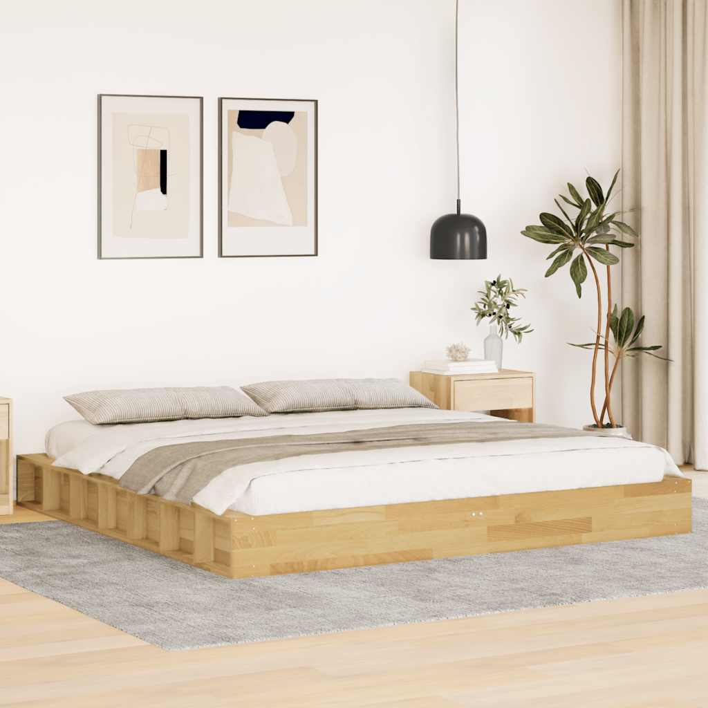 Bed Frame | Oak | Solid Oak Wood | Single | Storage | Bed Frame