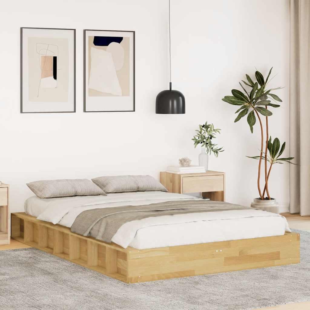 Bed Frame | Oak | Solid Oak Wood | Single | Storage | Bed Frame