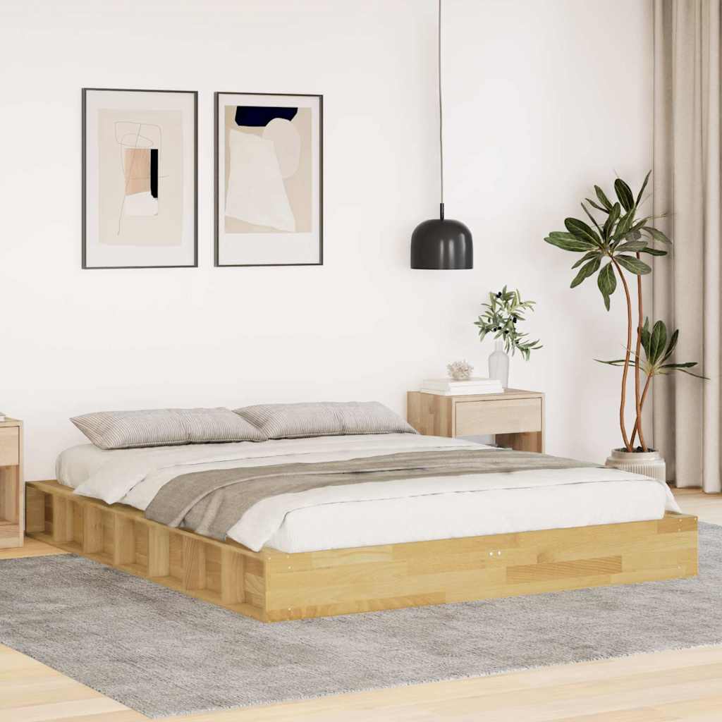 Bed Frame | Oak | Solid Oak Wood | Single | Storage | Bed Frame