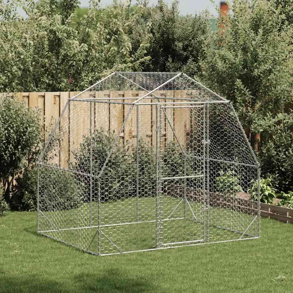 Chicken Run Galvanised Steel