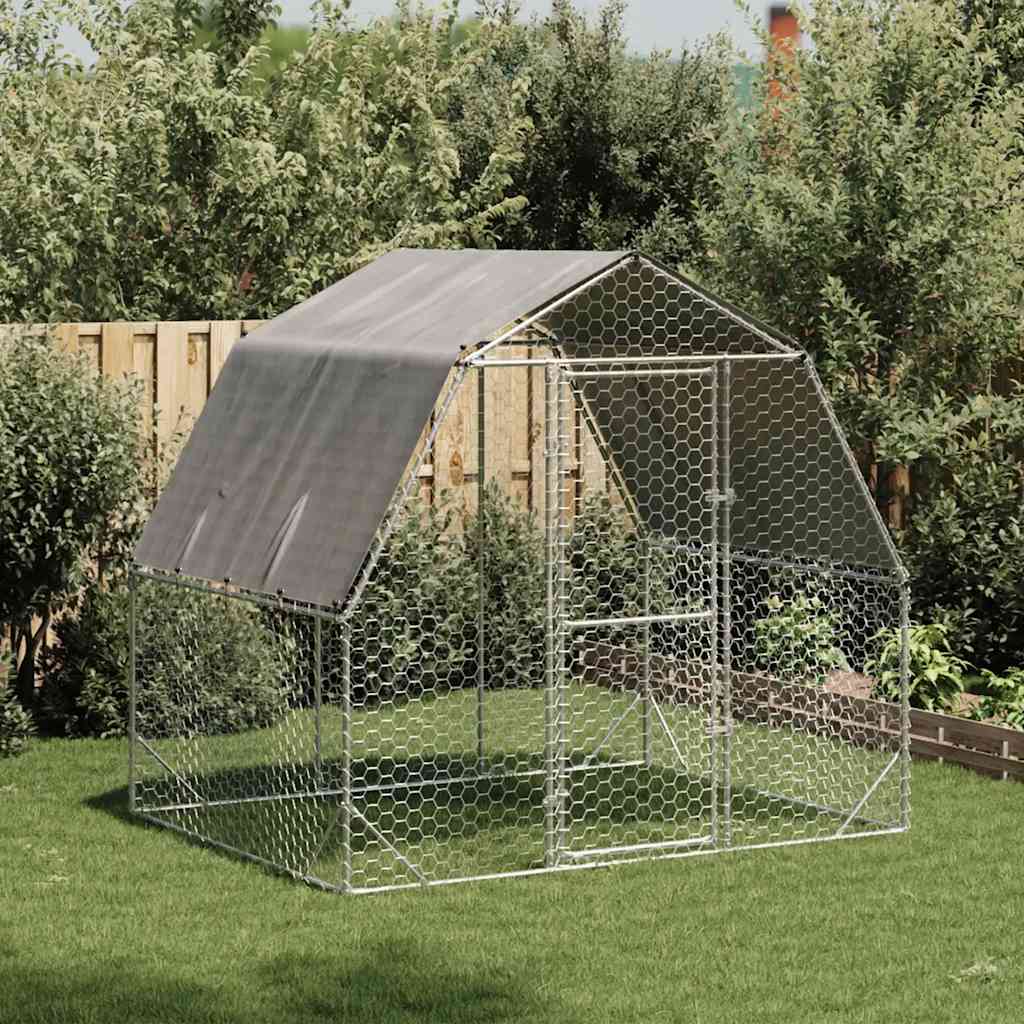 Chicken Run Galvanised Steel