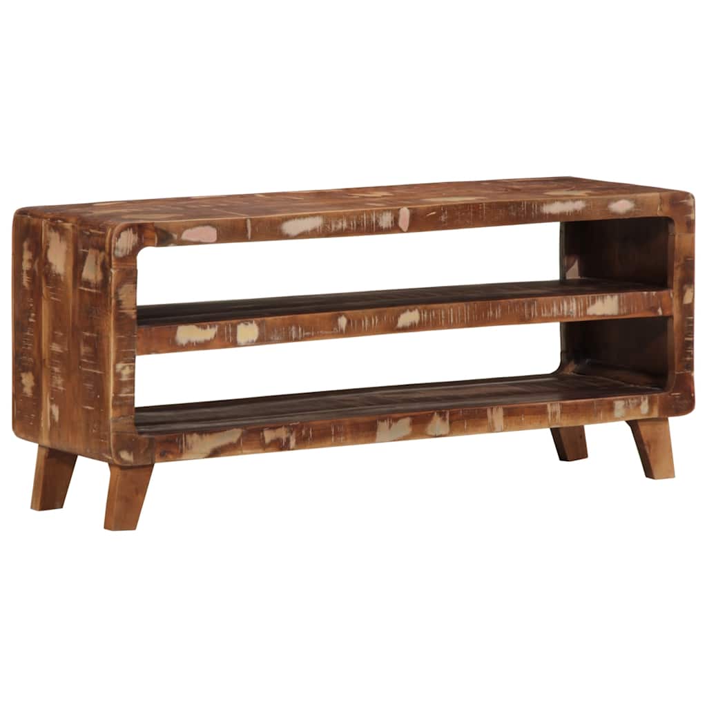 Tv Cabinet 105X46X32 Cm Solid Wood Reclaimed