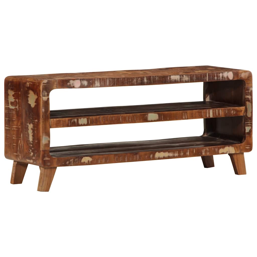 Tv Cabinet 105X46X32 Cm Solid Wood Reclaimed