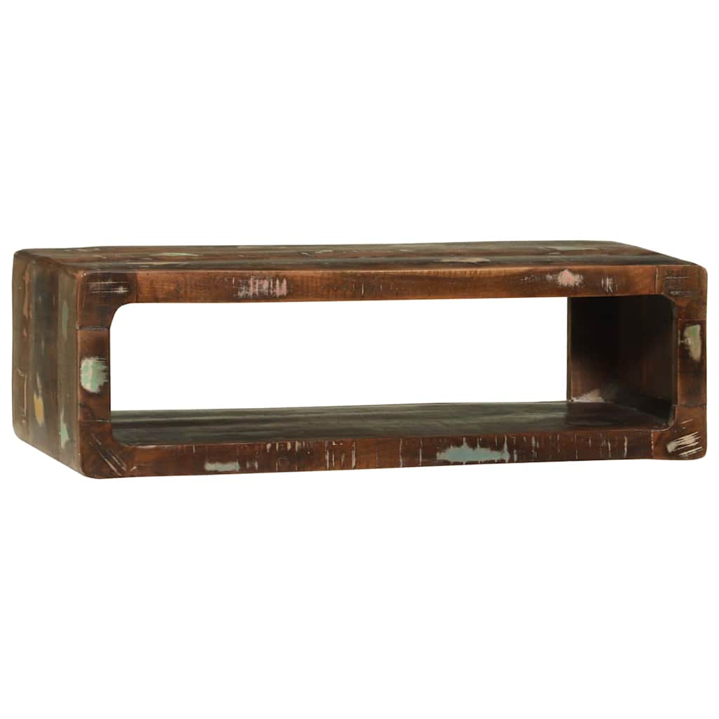 Tv Cabinet Multicolour Solid Reclaim Wood