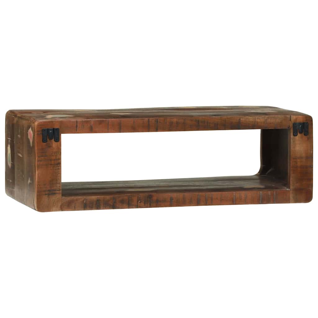 Tv Cabinet Multicolour Solid Reclaim Wood