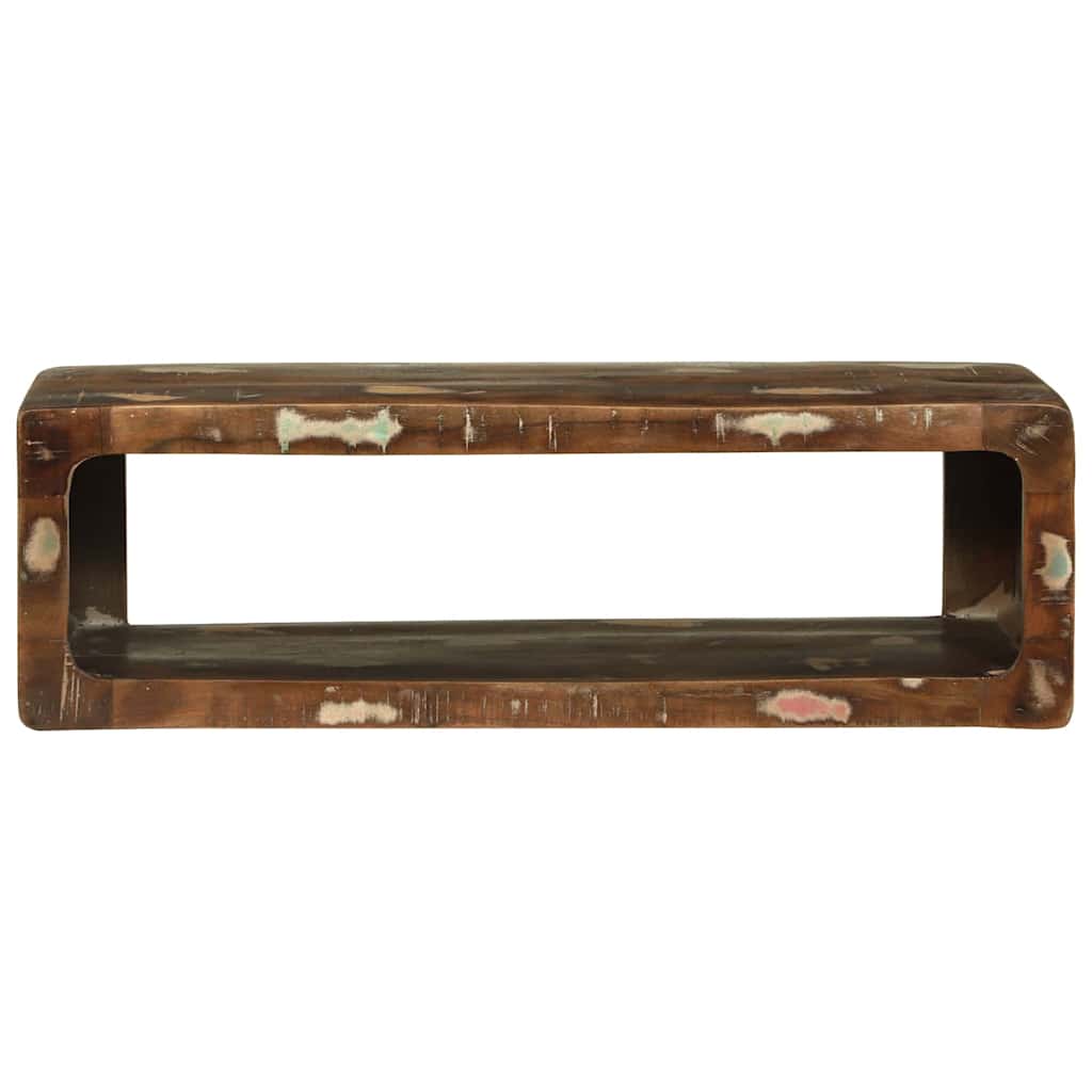 Tv Cabinet Multicolour Solid Reclaim Wood