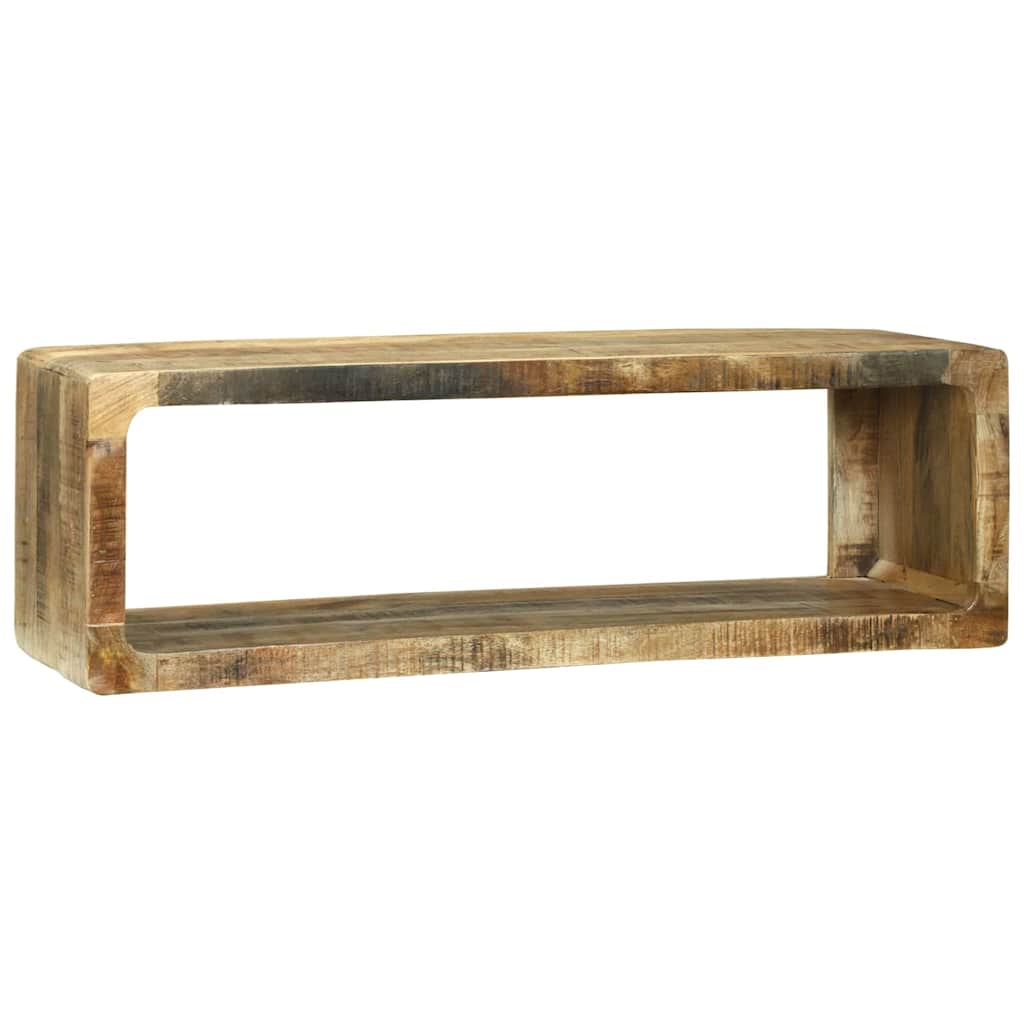Media Storage Cabinet Tv Set Shelf 3 Pcs Multicolour Solid Reclaim Wood Solid re
