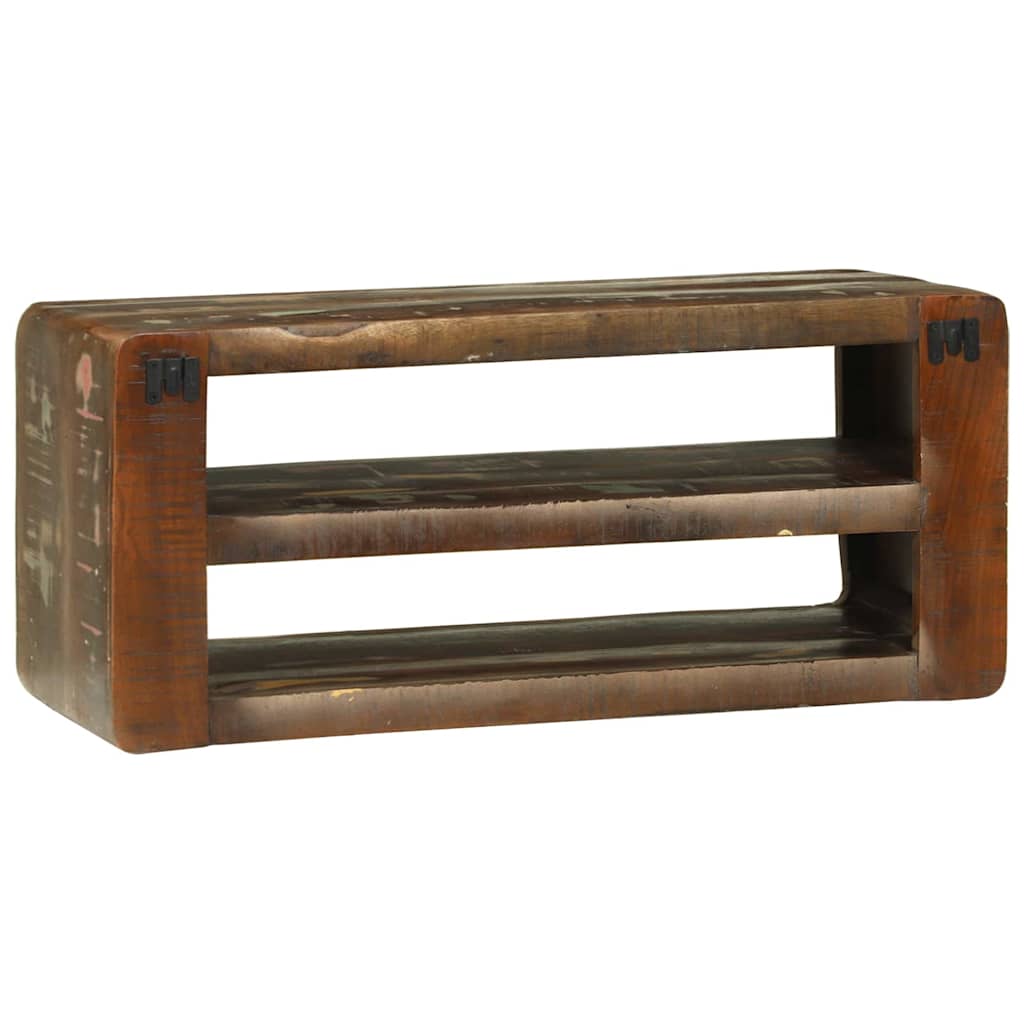 Tv Cabinet Multicolour Solid Reclaim Wood