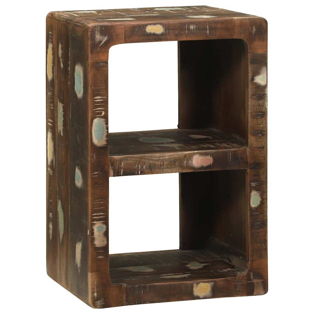 Tv Cabinet Multicolour 36 X 30 X 54 Cm Solid Reclaim Wood