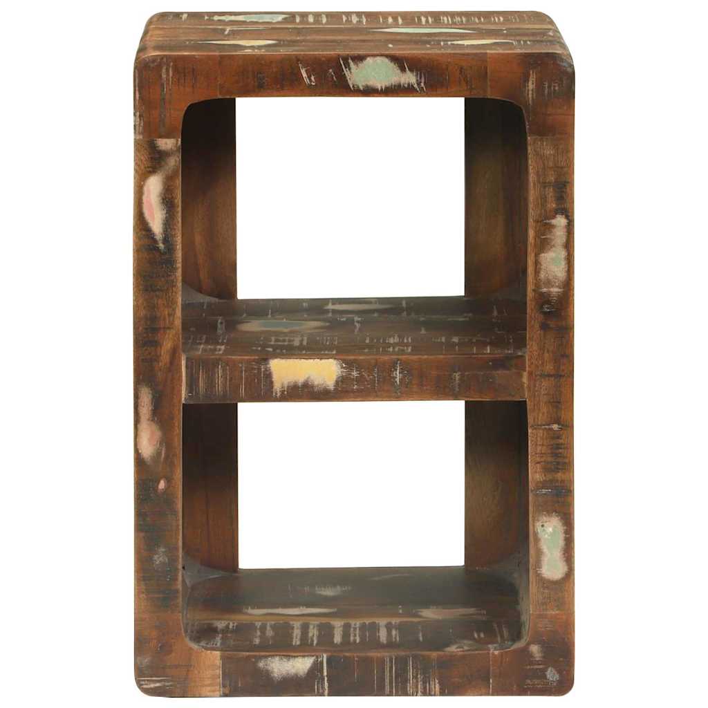 Tv Cabinet Multicolour 36 X 30 X 54 Cm Solid Reclaim Wood