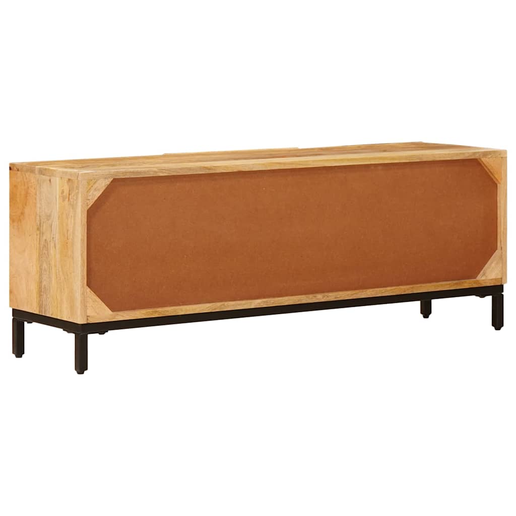 Storage Cabinets Brown Solid Mango Wood