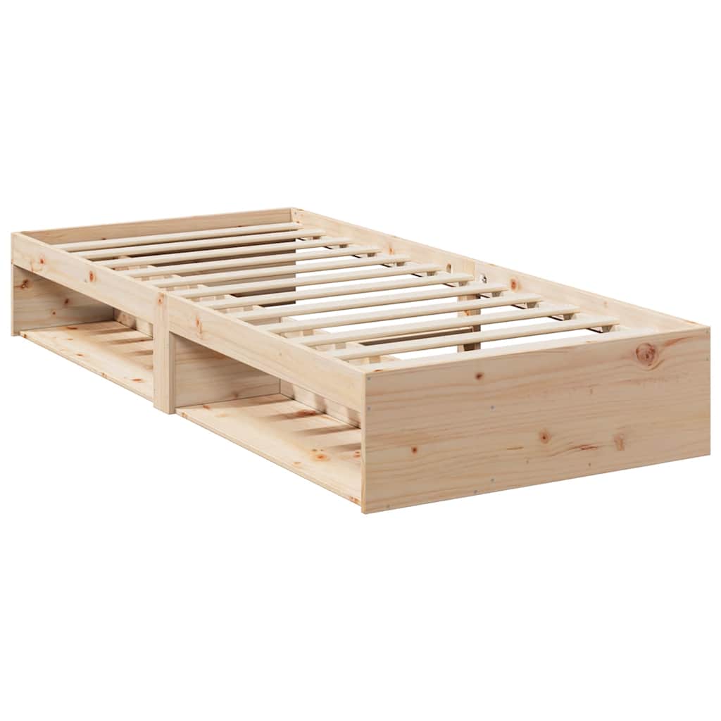 Day Bed Without Mattress Solid Wood Pine
