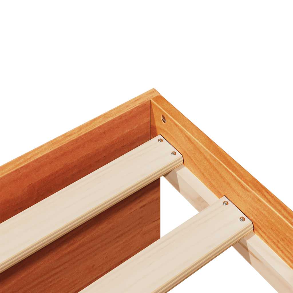 Bed Frame Day Without Mattress Solid Wood Pine Single Wooden Guest No