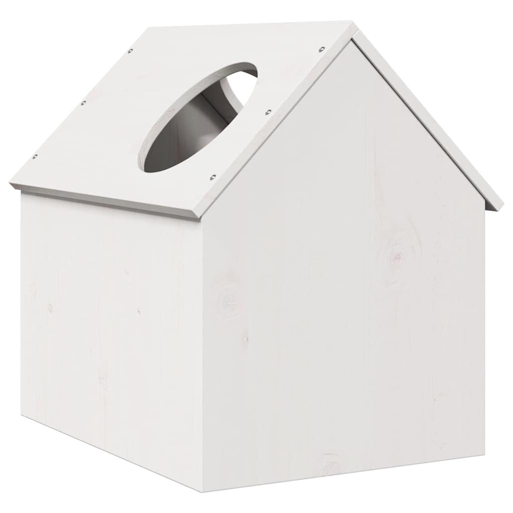 Cat House 41X50X50 Cm Solid Wood Pine