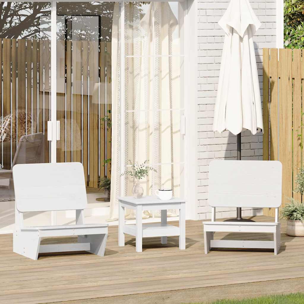 Garden Chairs 2 Pcs 60X64X70.5 Cm Impregnated Wood Pine