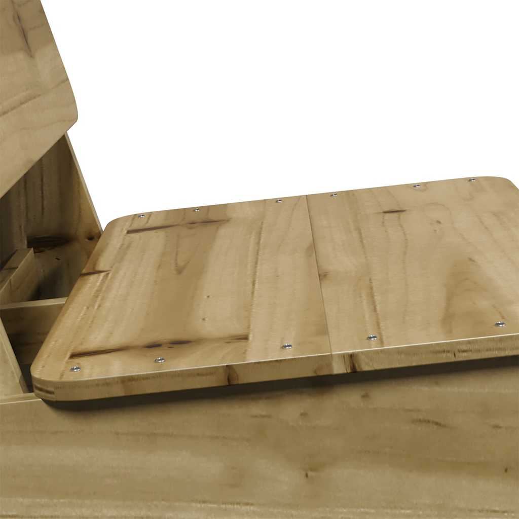Garden Chairs 2 Pcs 60X64X70.5 Cm Impregnated Wood Pine