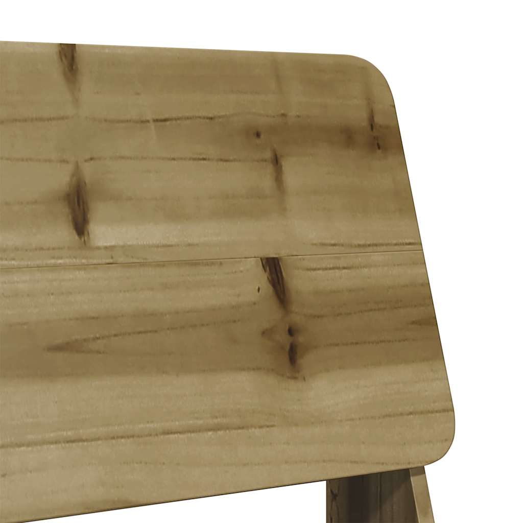 Garden Chairs 2 Pcs 60X64X70.5 Cm Impregnated Wood Pine