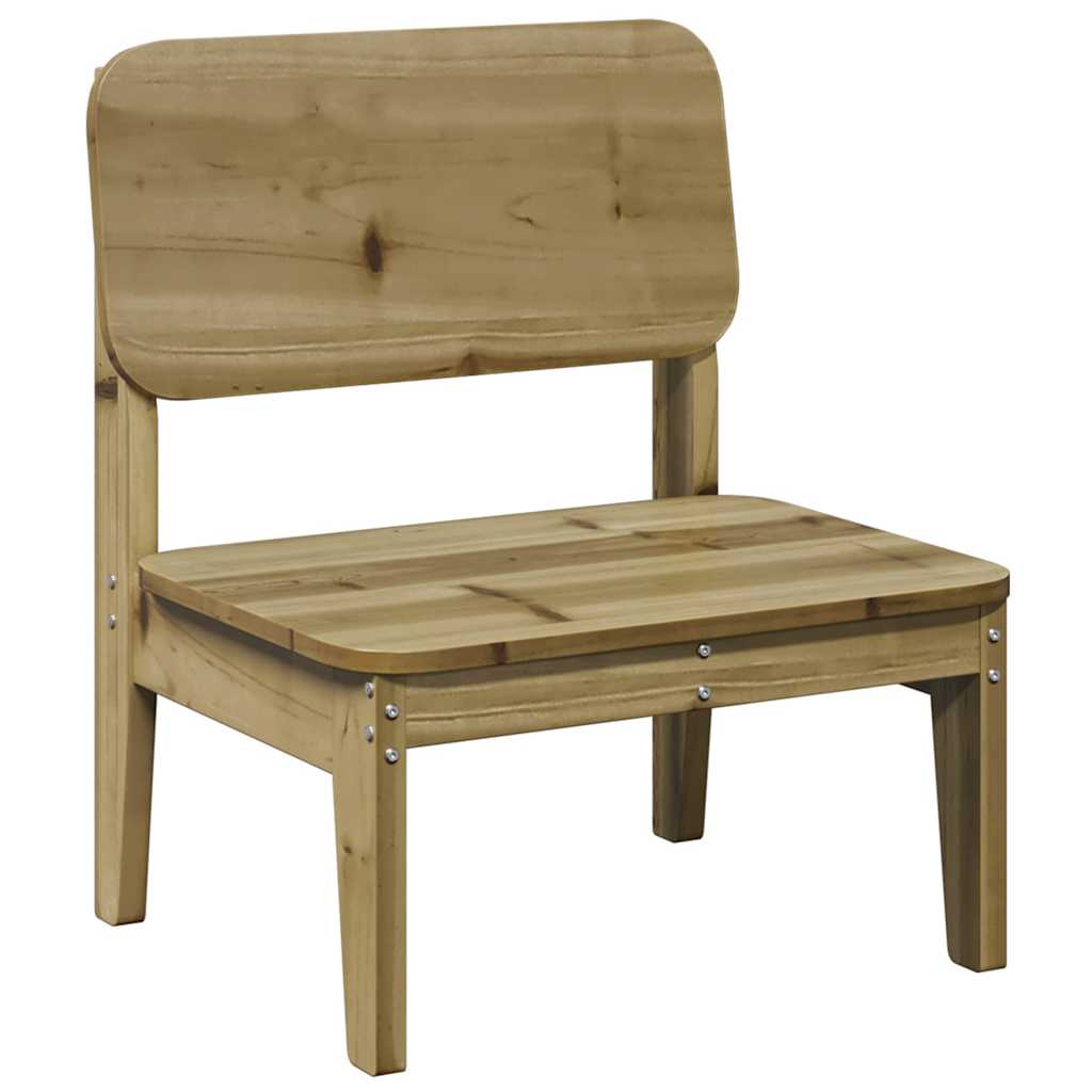 Garden Chair 60X52.5X72 Cm Impregnated Wood Pine