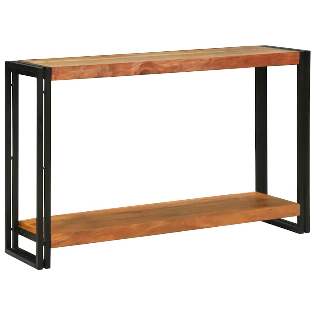 Console Table Multicolour 120 X 33 X 75 Cm Solid Reclaim Wood