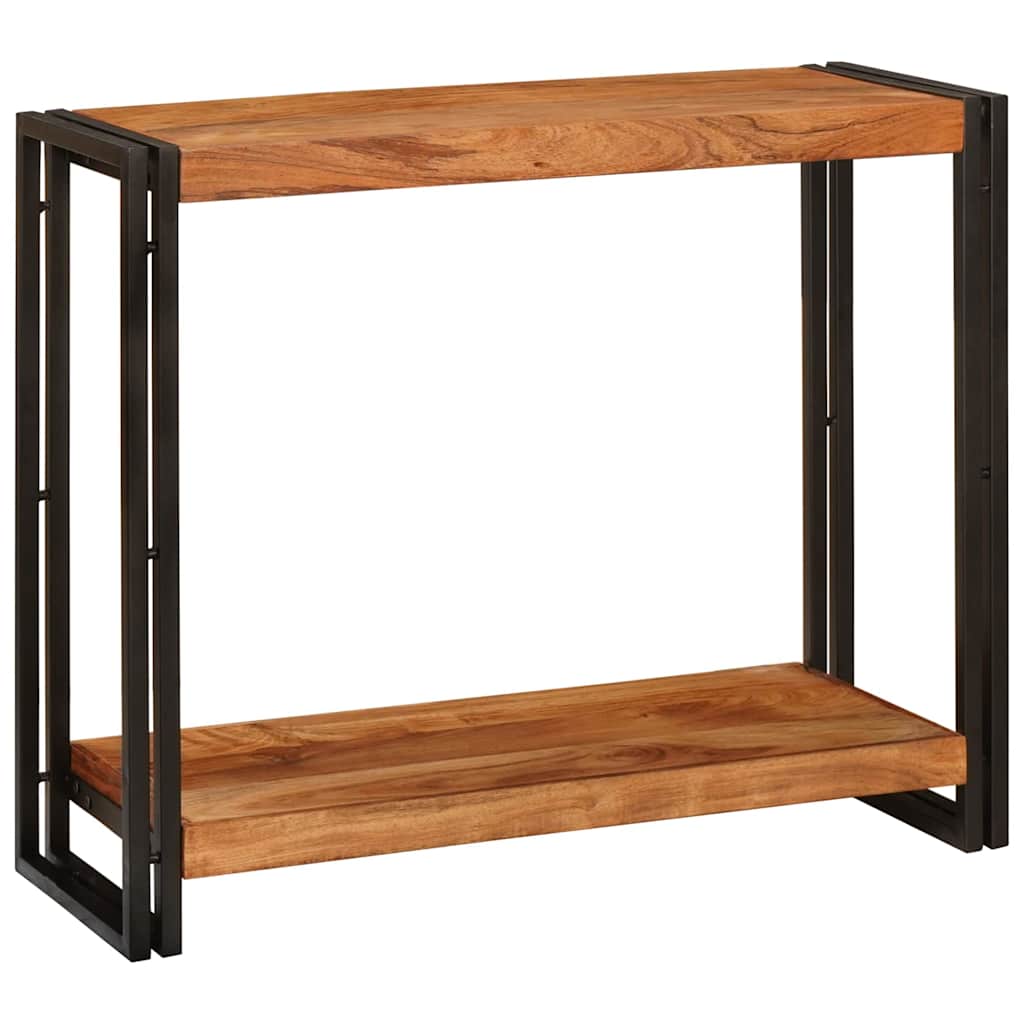 Console Table Multicolour 120 X 33 X 75 Cm Solid Reclaim Wood