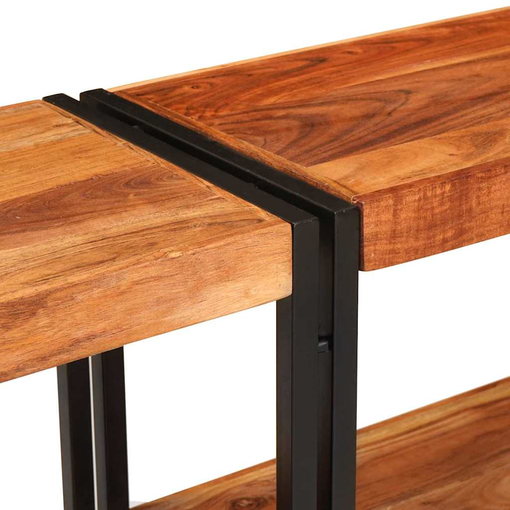 Console Table Brown 160 X 33 X 75 Cm