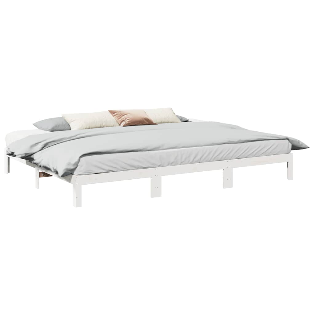 Bed Frame Without Mattress Solid Wood Pine