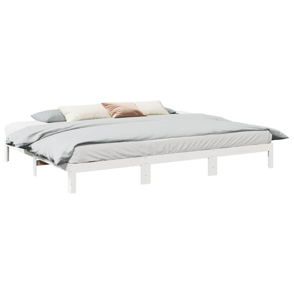Bed Frame Without Mattress Solid Wood Pine